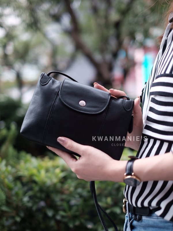LC Le Pliage Cuir Crossbody Kwanmanie s Closet